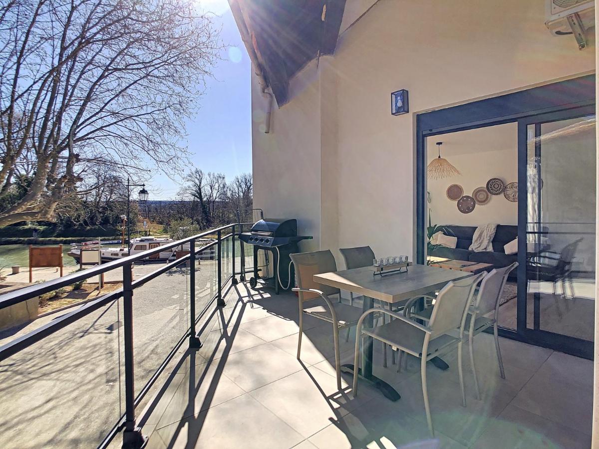 ** Superbe Appartement Sur Le Canal Du Midi ** La Redorte 외부 사진