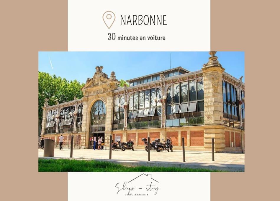 ** Superbe Appartement Sur Le Canal Du Midi ** La Redorte 외부 사진
