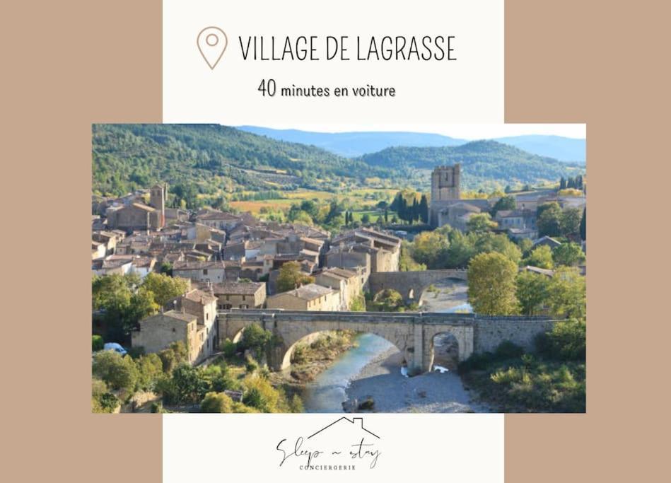 ** Superbe Appartement Sur Le Canal Du Midi ** La Redorte 외부 사진